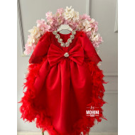 Rochie fetita Red Bijoux