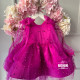 Rochie fete Ingrid Fuchsia