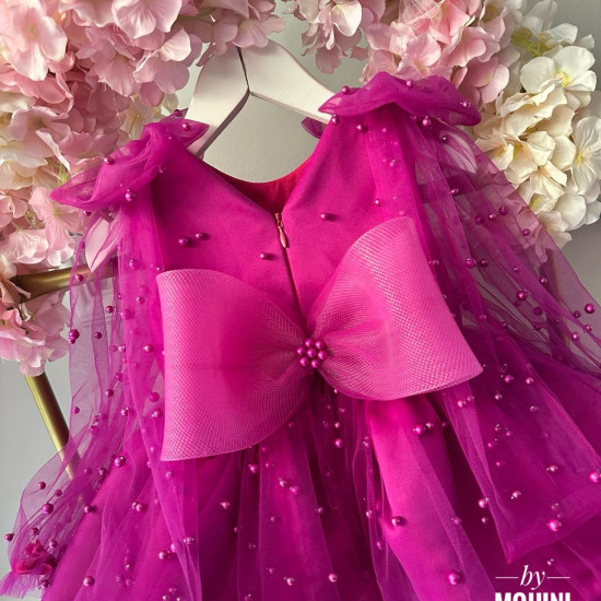Rochie fete Ingrid Fuchsia