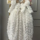 Rochie fetita White Silver Stones 