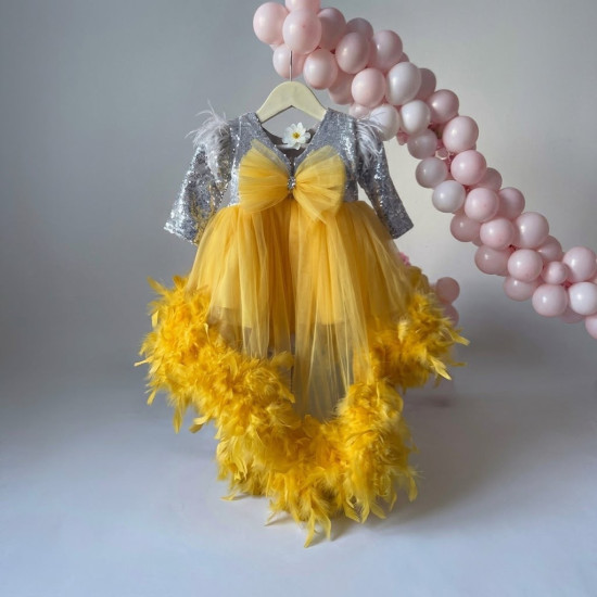 Rochie fete Yellow Cleopatra
