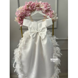 Rochie Prințesă Roz cu Fluturi – Rochie Elegantă Tulle pentru Fetițe | Little White Princess