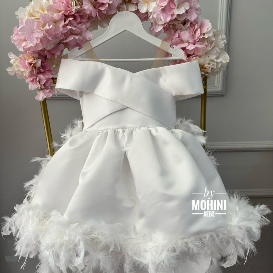 Rochie Prințesă Roz cu Fluturi – Rochie Elegantă Tulle pentru Fetițe | Little White Princess