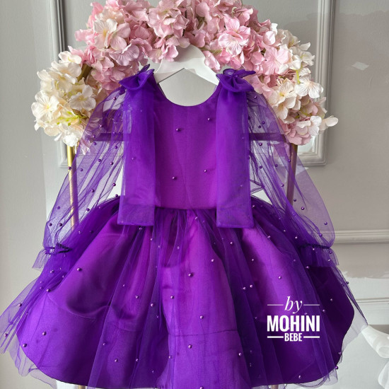 Set rochii mov mama fiica New Purple Pearls
