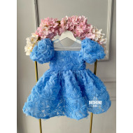 Rochie eleganta fetite Blue Angel Roses