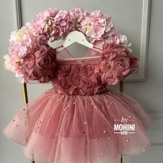 Rochie fete Dusty Pink New Baby