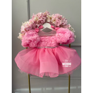 Rochie roz eleganta fete My Baby Girl