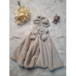 Set Bolero/Capa si toca Ivoire pentru copii