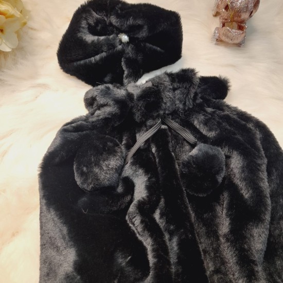 Set Bolero/Capa si toca Negru pentru copii Set Bolero/Capa si toca Negru pentru copii