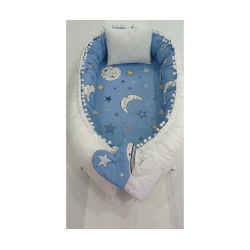 Baby nest MOON din bumbac organic