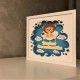Lampa de veghe, tablou 3d personalizat, BABY LION