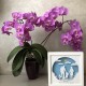 Lampa de veghe, tablou 3d personalizat, GODPARENTS
