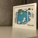 Lampa de veghe, tablou 3d personalizat, BABY ON TRICYCLE