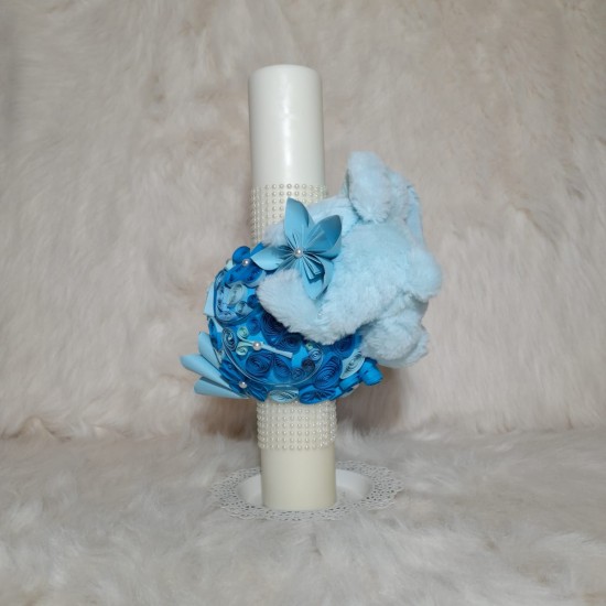 Lumanare botez ART BLUE