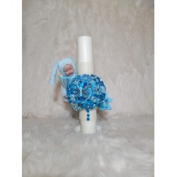 Lumanare botez ART BLUE