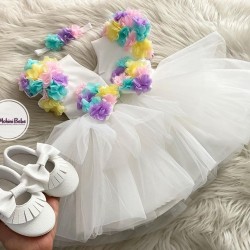 Rochie fete TWINKLE WHITE