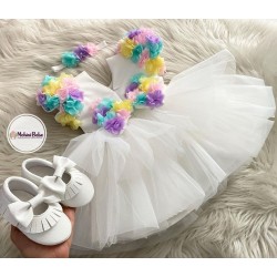 Rochie fete TWINKLE WHITE