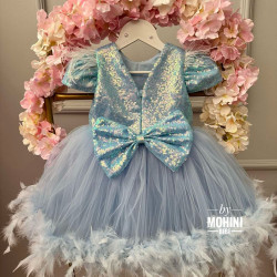 Rochie fete Blue Pearl