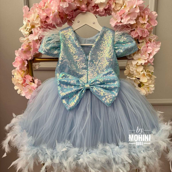 Rochie fete Blue Pearl