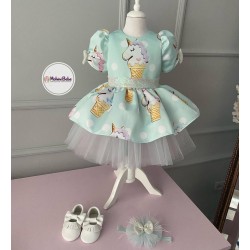 Rochie fete BLUE UNICORN