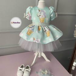 Rochie fete BLUE UNICORN