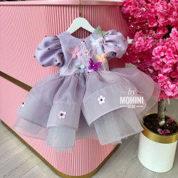 Rochie ocazie  fetiță - Rochie eleganta lila Abril