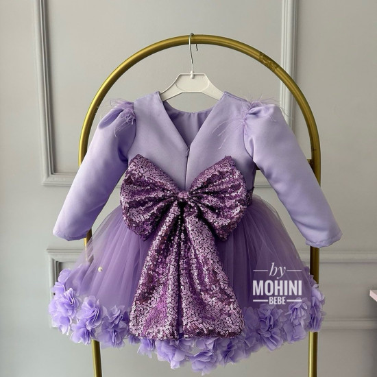 Rochie fete Lilac Flowers