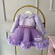 Rochie fete Lilac Flowers