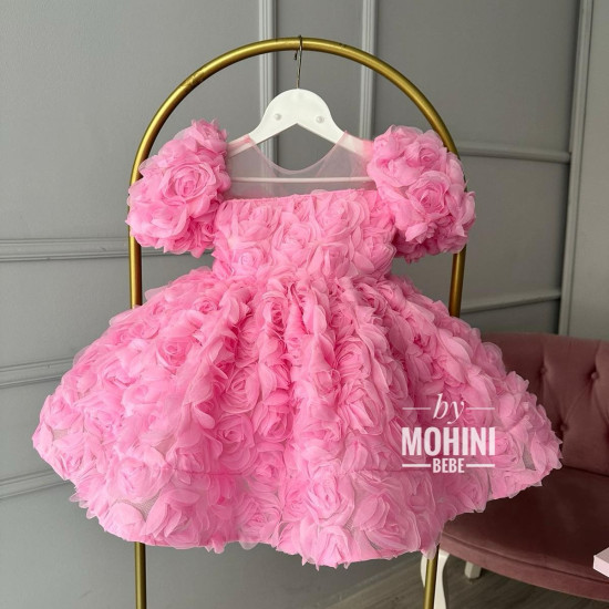 Rochie fete Pink Rose Flowers