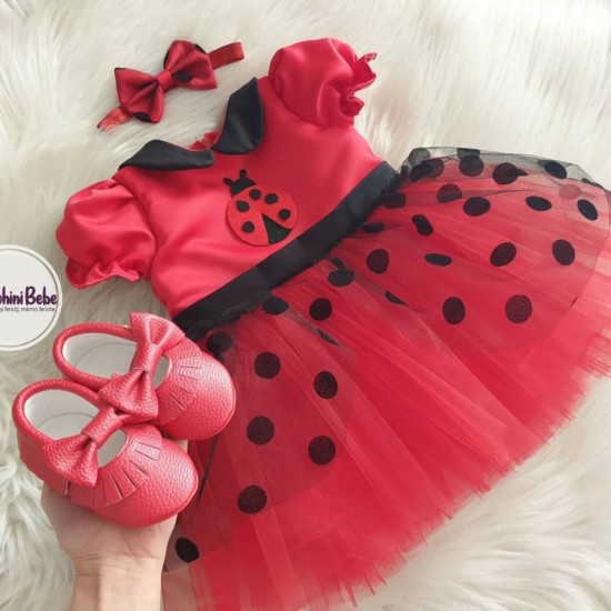 Rochie fete LADYBUG
