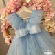 Rochie fete Little Blue Pearls