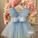 Rochie fete Little Blue Pearls