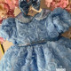 Rochie eleganta fetite New Blue Angel Roses