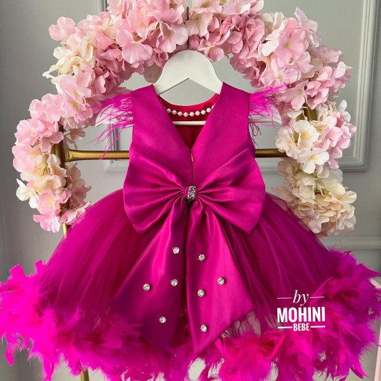 Rochie pene fete Ayva Fuchsia