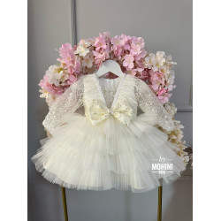 Rochie nuntă fetiță - rochie ivoire Azaleea