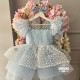 Rochie fete Blue Bubbles