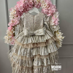 Rochie fete eleganta cu trena Belkis
