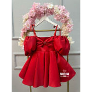 Rochie aniversare fete - Rochie rosie Caperucita Roja