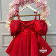 Rochie aniversare fete - Rochie rosie Caperucita Roja