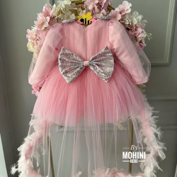 Rochie roz fetita - Rochie trena Daryana