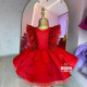 Rochie rosie fetita Dress Up