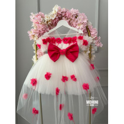 Rochie fete Flower Baby White