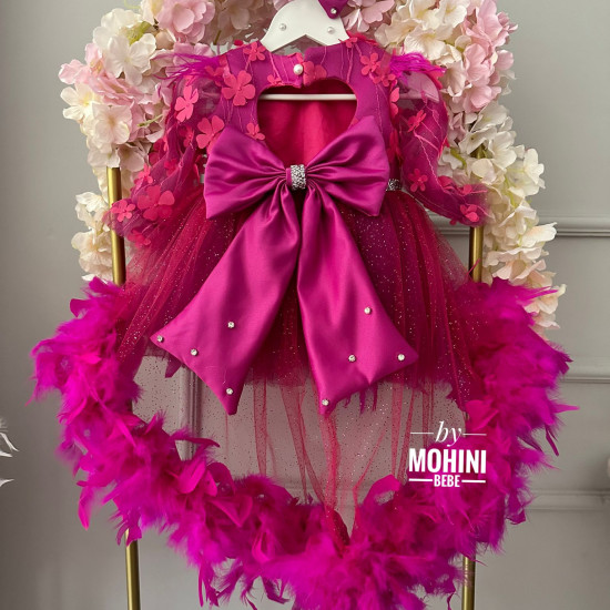 Rochie fetita Fuchsia Baby Roses