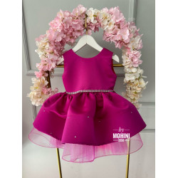 Rochie fete eleganta Fuchsia Love