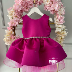 Rochie fete eleganta Fuchsia Love