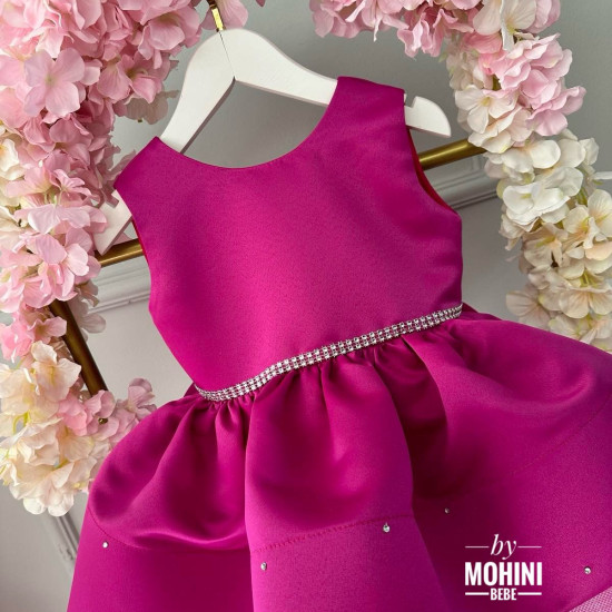 Rochie fete eleganta Fuchsia Love