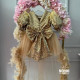 Rochie fete Gold Baby Dress