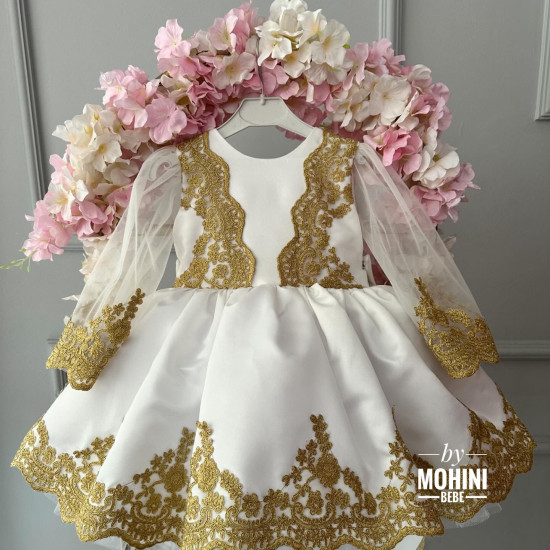 Rochie fete Gold Beauty