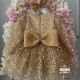 Rochie fete Gold Princess