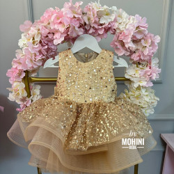 Rochie fete Golden Dress